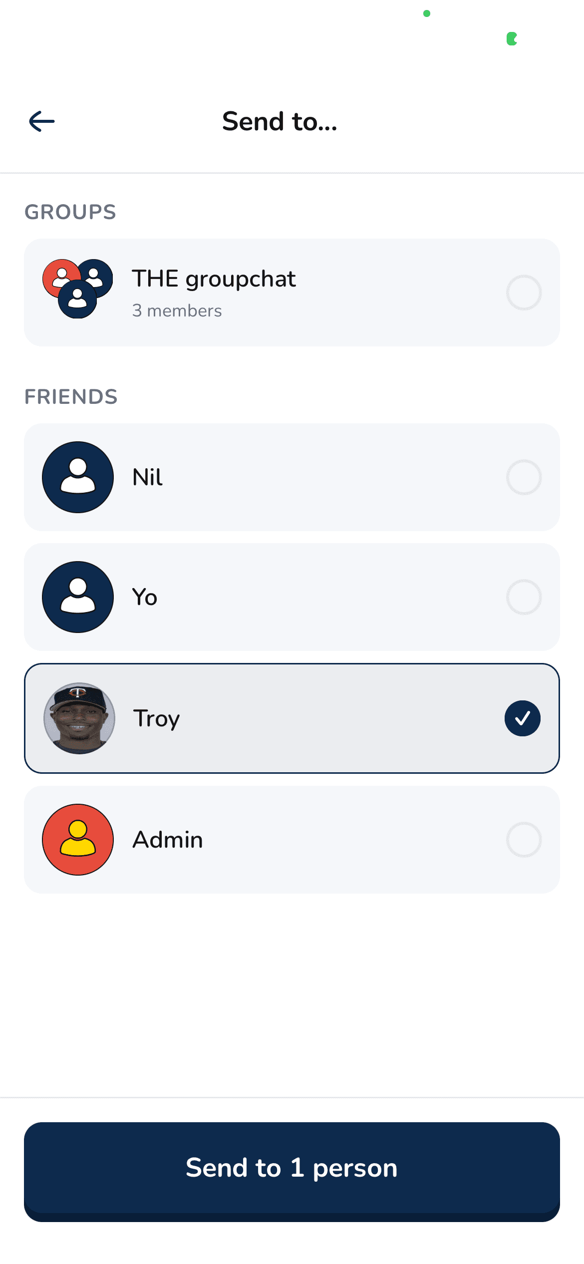 Huddle conversation with media